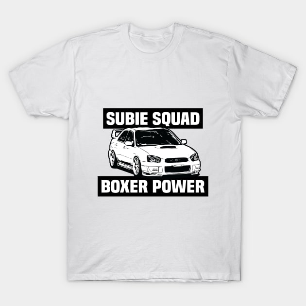 Subaru Impreza WRX STI Blobeye Version 8 JDM Car T-Shirt by JDM-Rey